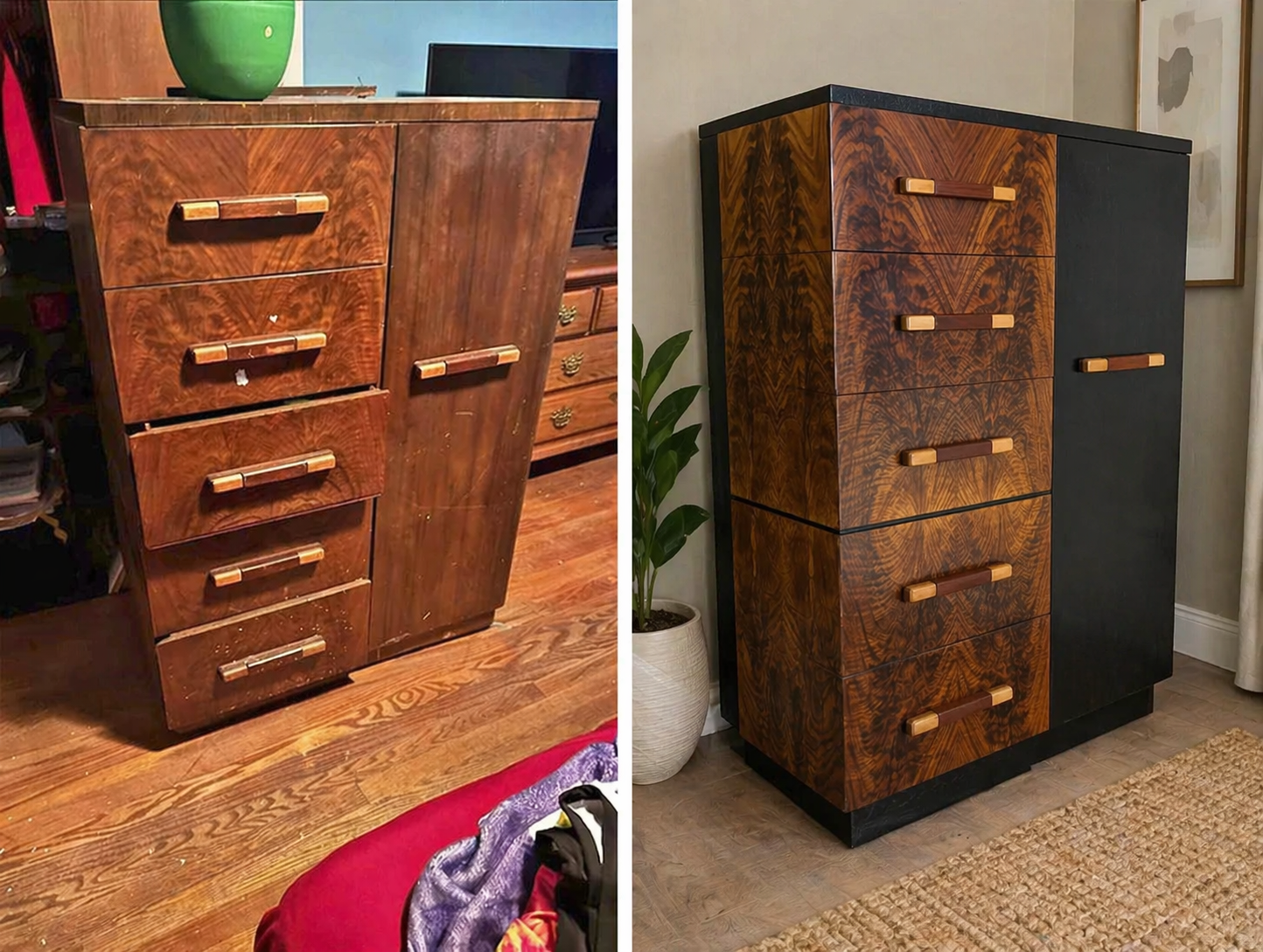 beautiful cabinet for the wall.