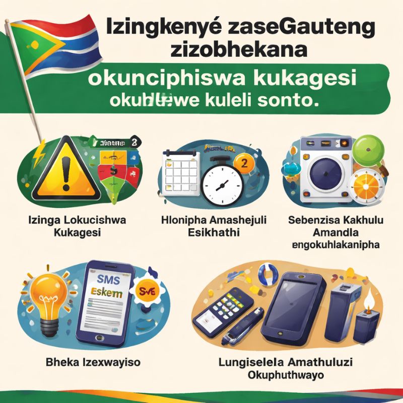 Izingxenye zaseGauteng zizobhekana