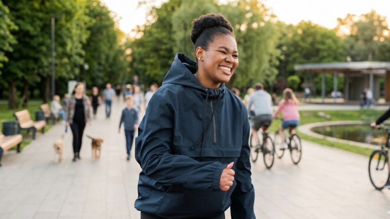 I run. Not competitively